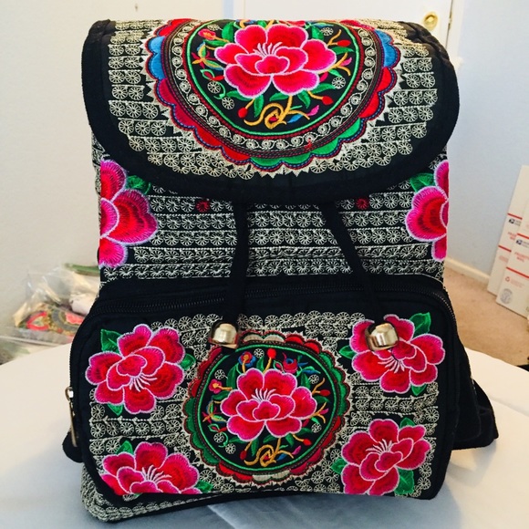 handmade mexican backpack